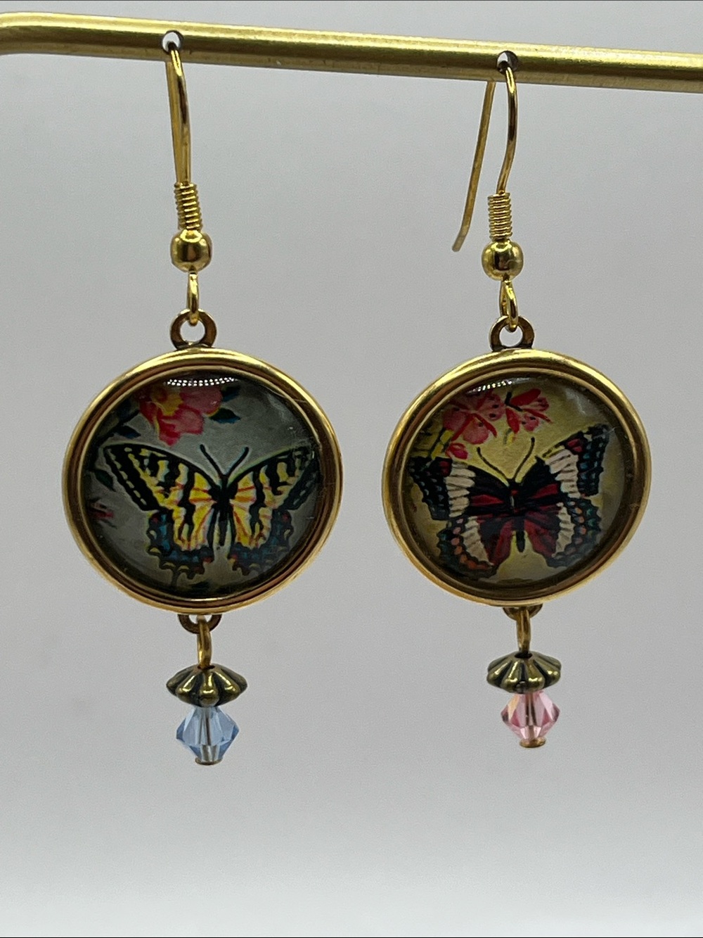 Vintage Retro Gold-Tone Butterfly set Attributed to Designs From The Deep - Picture 3 of 9